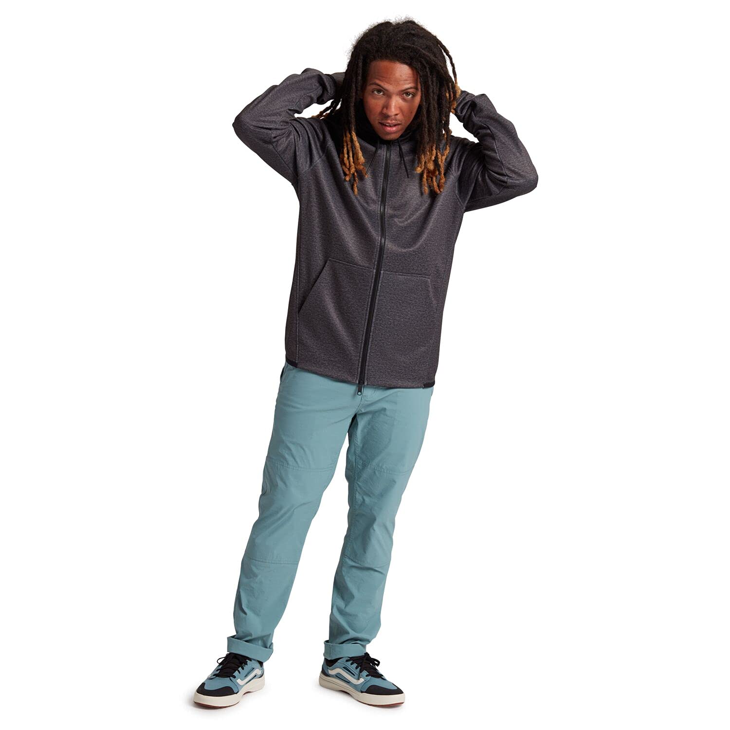 Burton Crown Weatherproof Full-Zip sweat capuche homme M noir