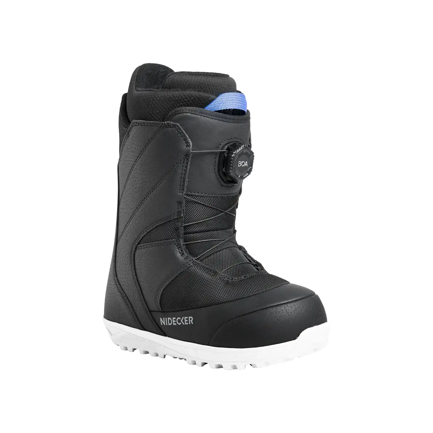 Nidecker Micron boots snowboard enfant noir chausson 3D