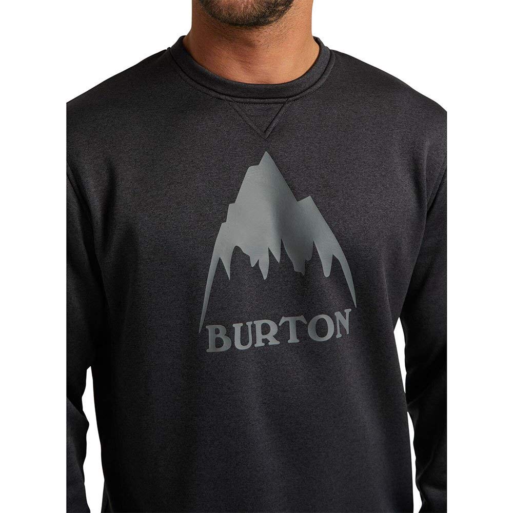 Burton Oak Crew sweat homme True Black Heather