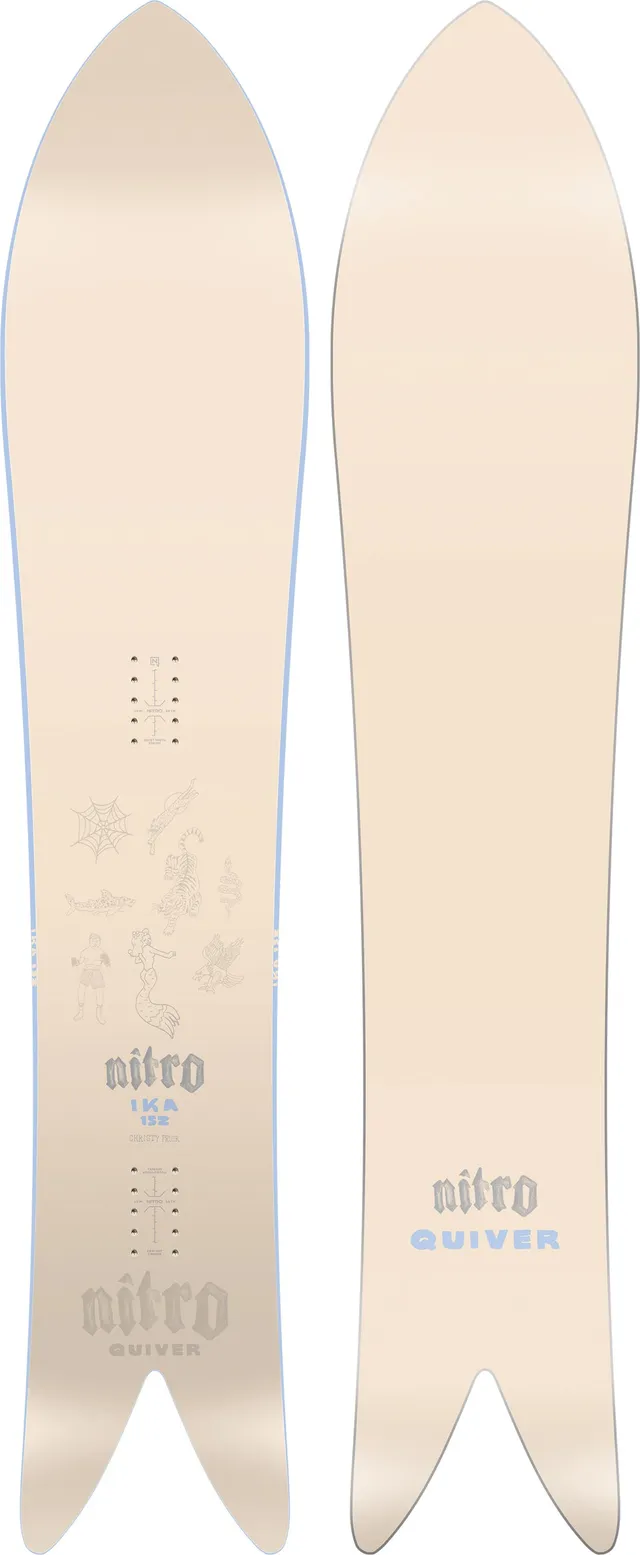Nitro IKA snowboard 152 fish poudreuse