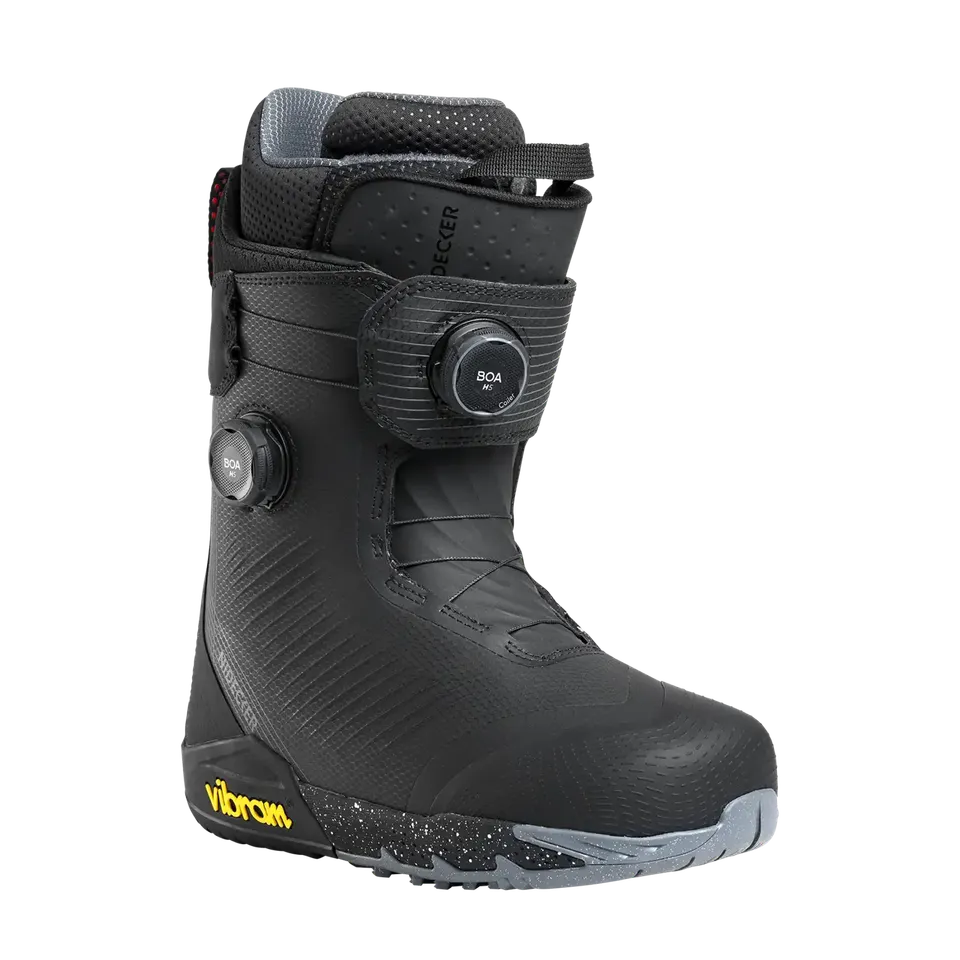 Nidecker Kita boots snowboard homme Black BOA Vibram rigide