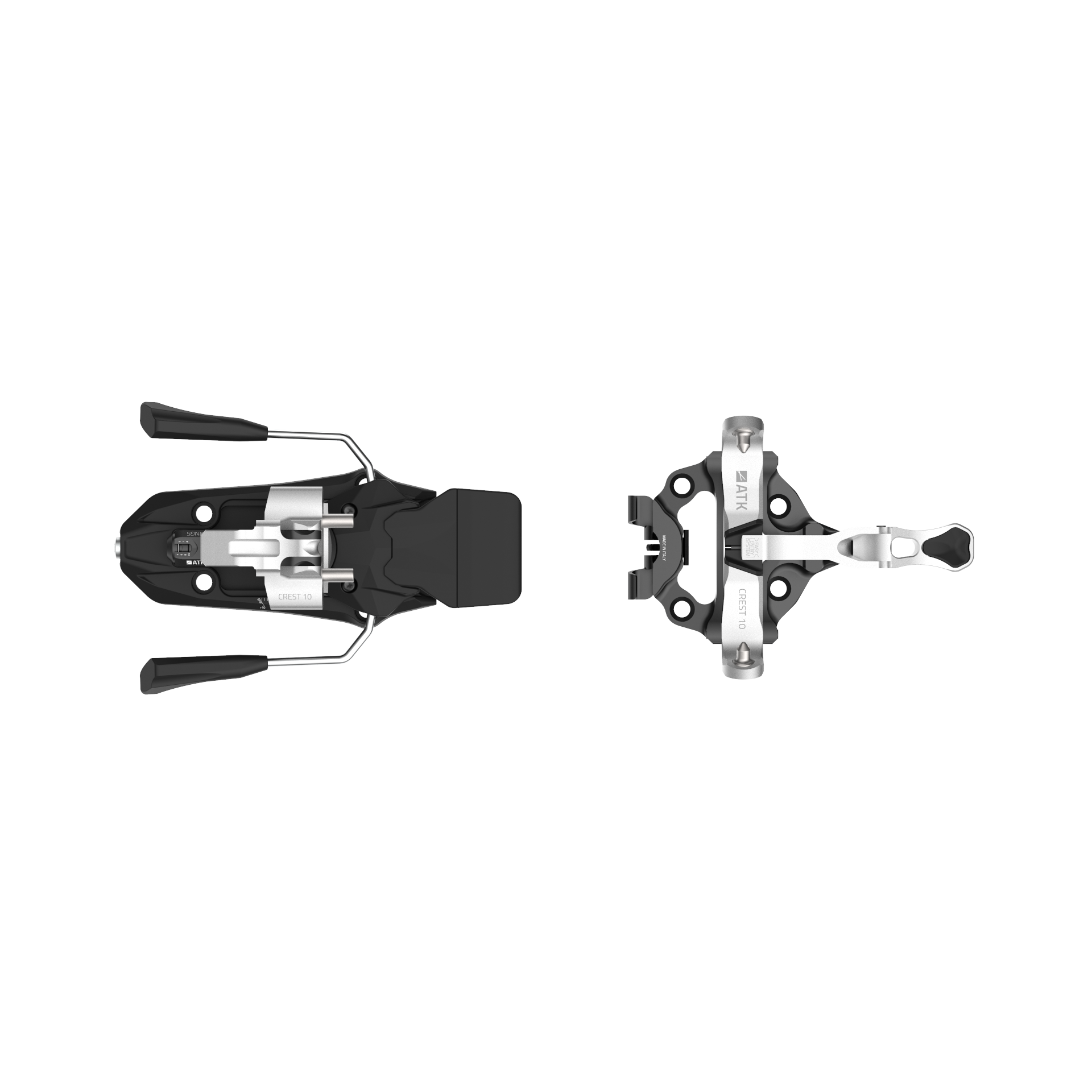 ATK Crest 10 fixation ski rando Black 086 frein 86mm