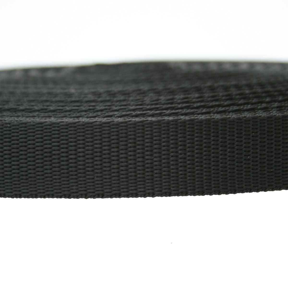 Snowsled Accessories 25mm sangle polypropylène noire