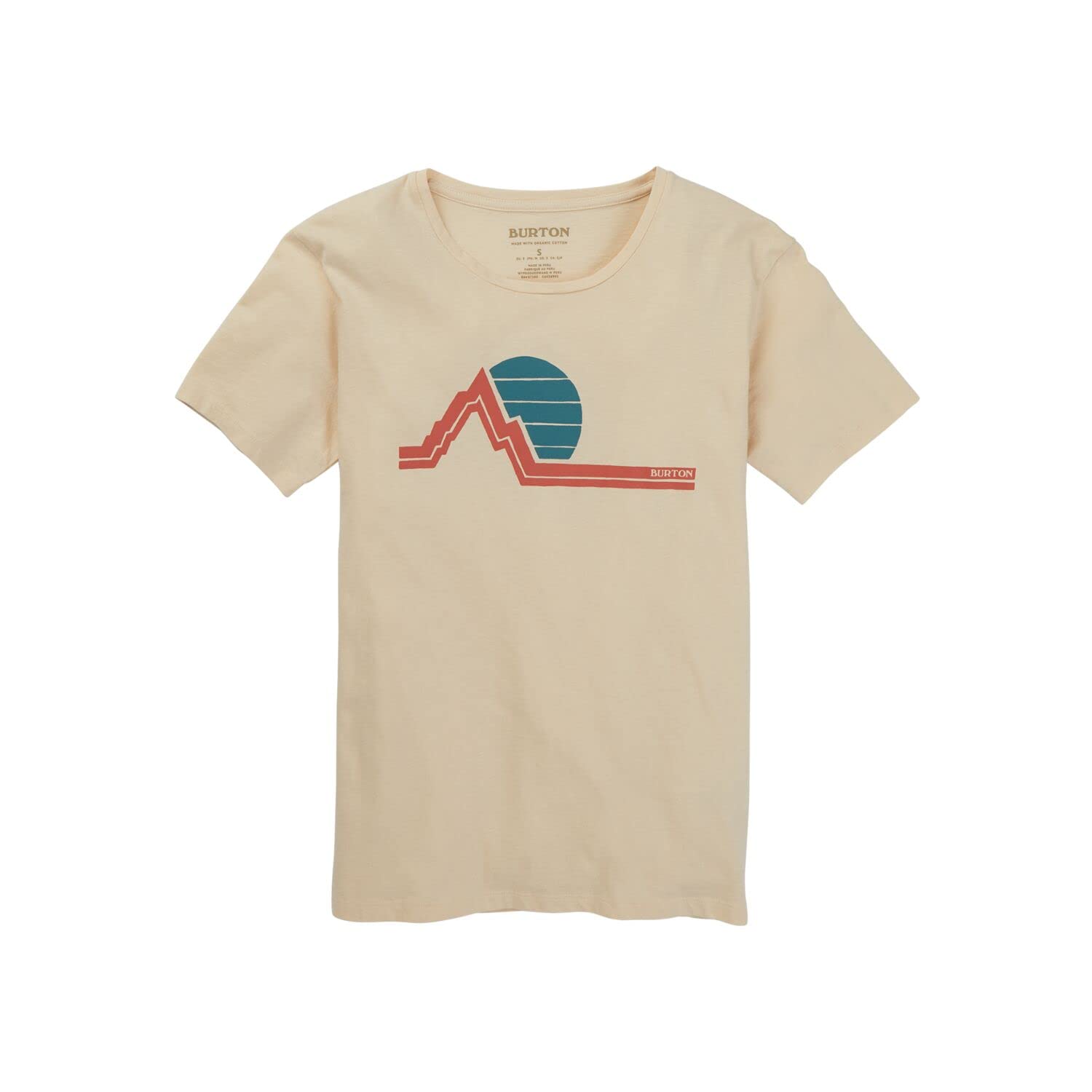 Burton Classic Retro T-Shirt femme coton coupe classique