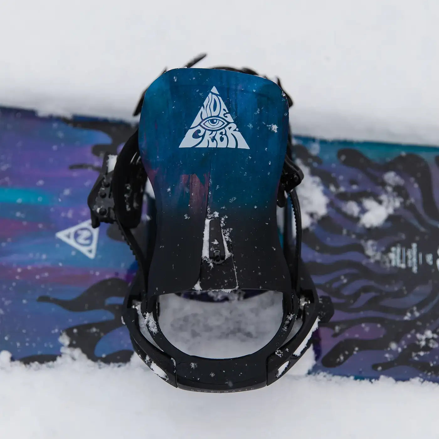 Nidecker LT Supermatic 2026 fixations snowboard Bio Black