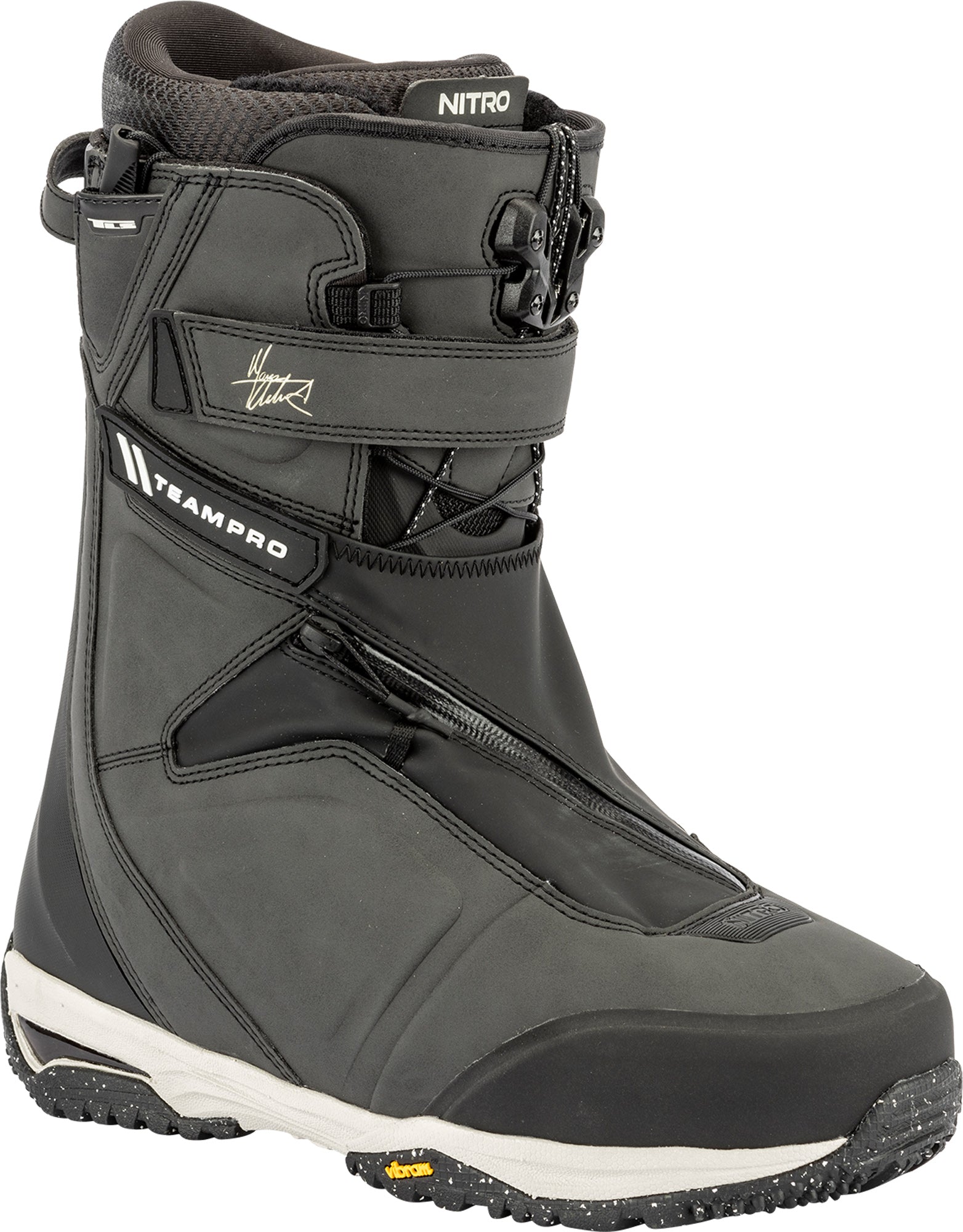 Nitro Team Pro MK TLS Boots snowboard Black freestyle homme