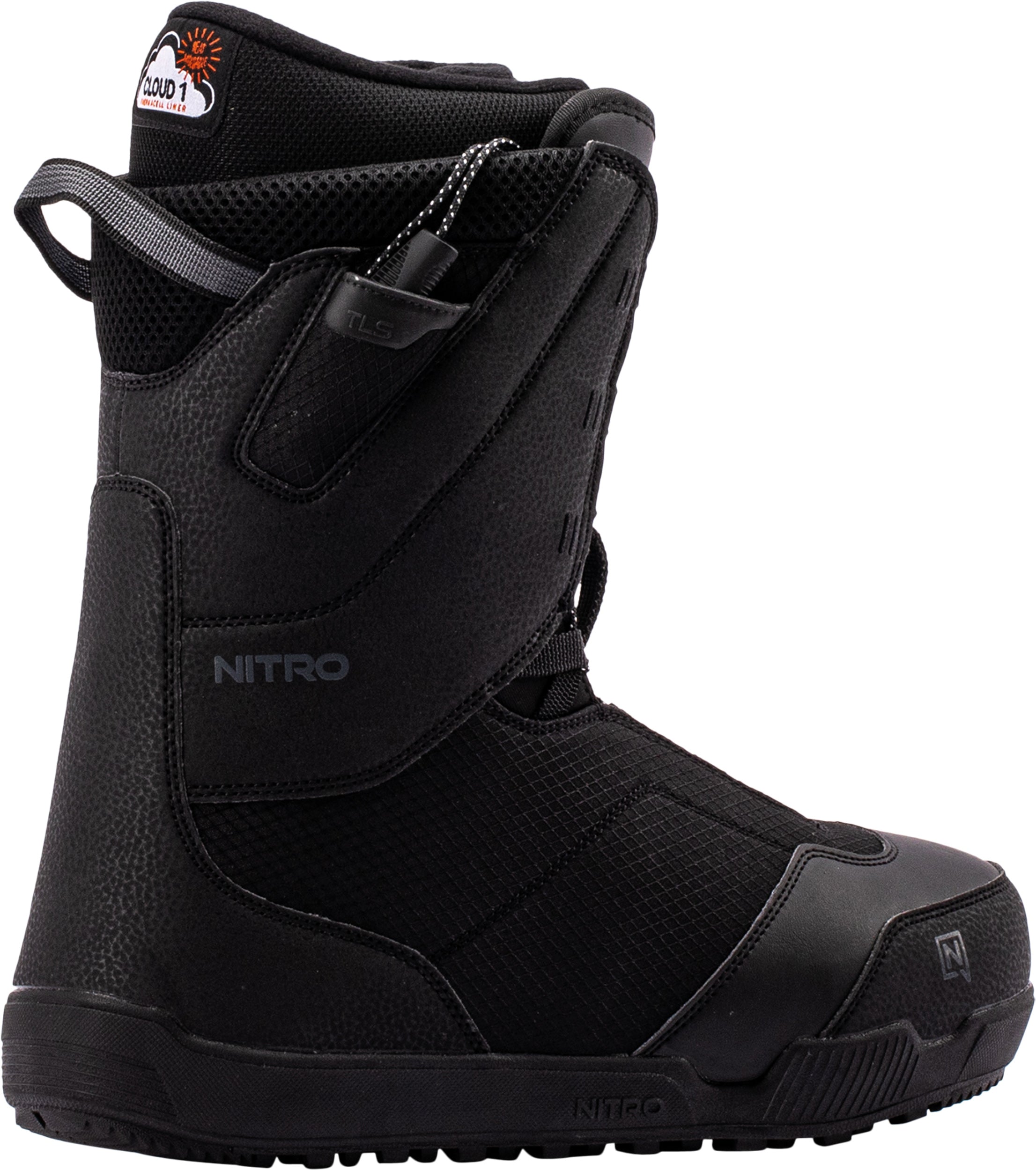 Nitro Tangent TLS boots homme Black 270 ultra-léger
