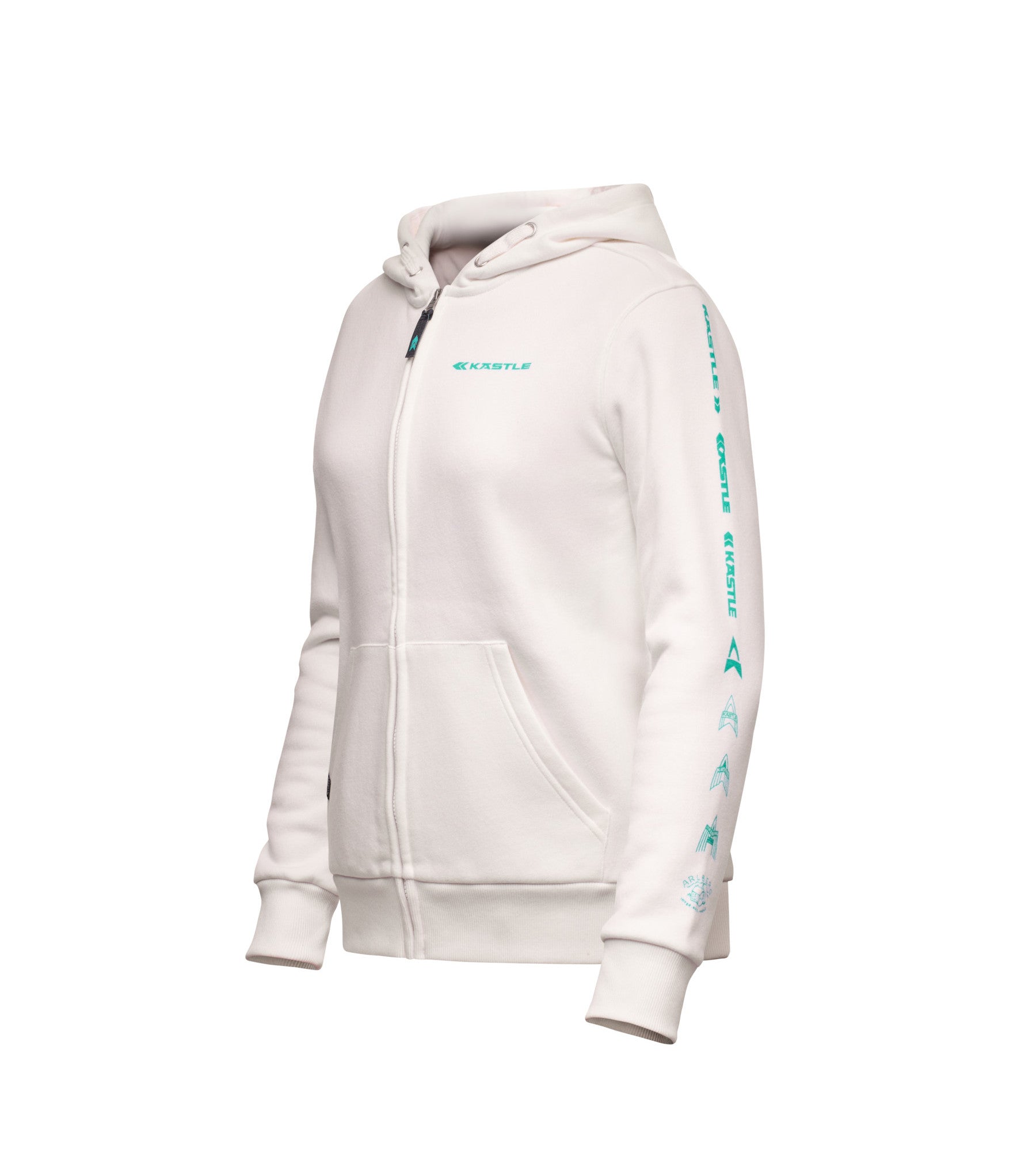Kastle Logo Evolution sweat zip femme M coton