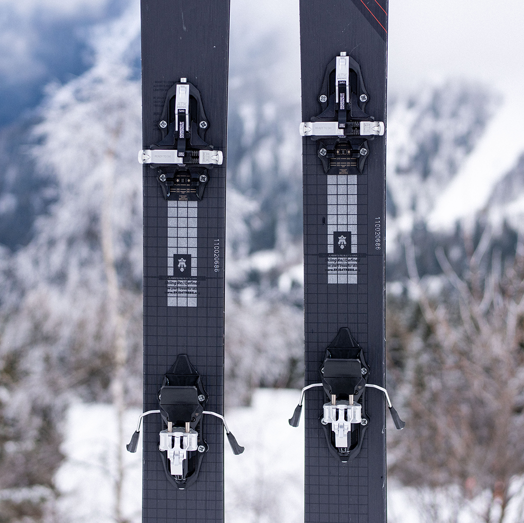 ATK Rental Ready To Ski 12 fixation ski blanc 97 mm réglable