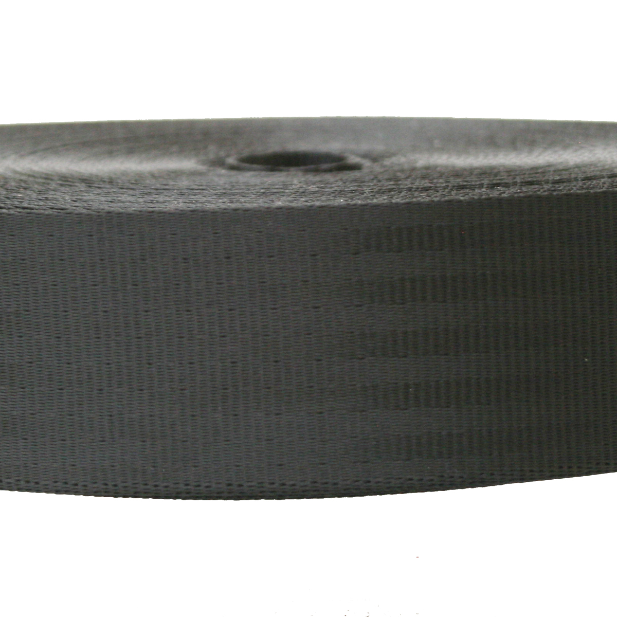 Aiguille 47mm sangle polyester noire au mètre