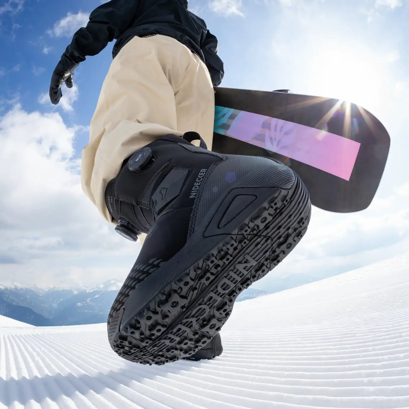 Nidecker Altai Women boots snowboard blanc double Boa