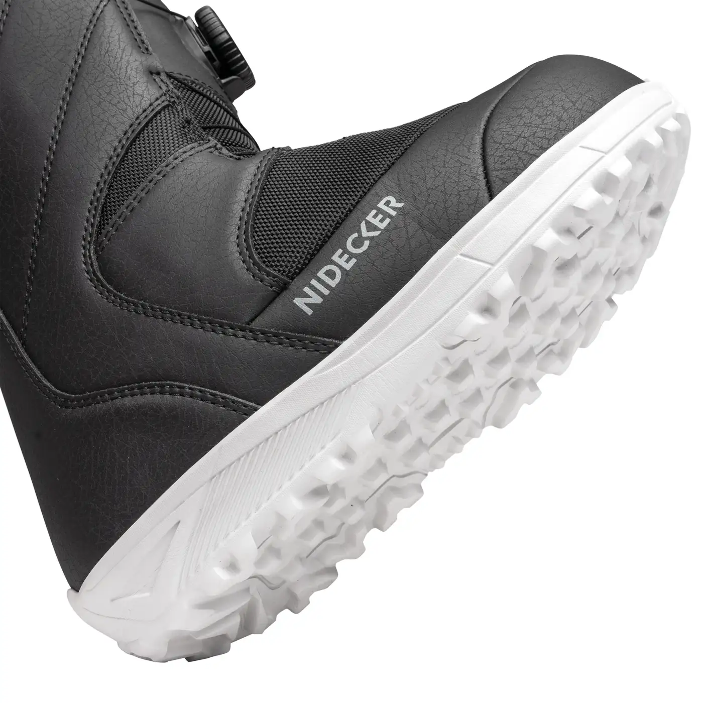 Nidecker Micron boots snowboard enfant noir chausson 3D