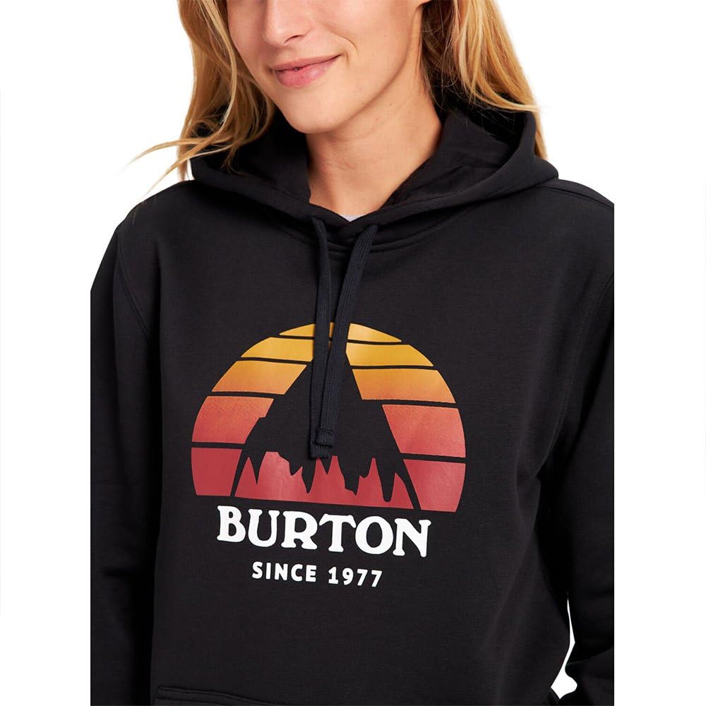 Burton Underhill Sweat Capuche Homme XXS Noir Coton
