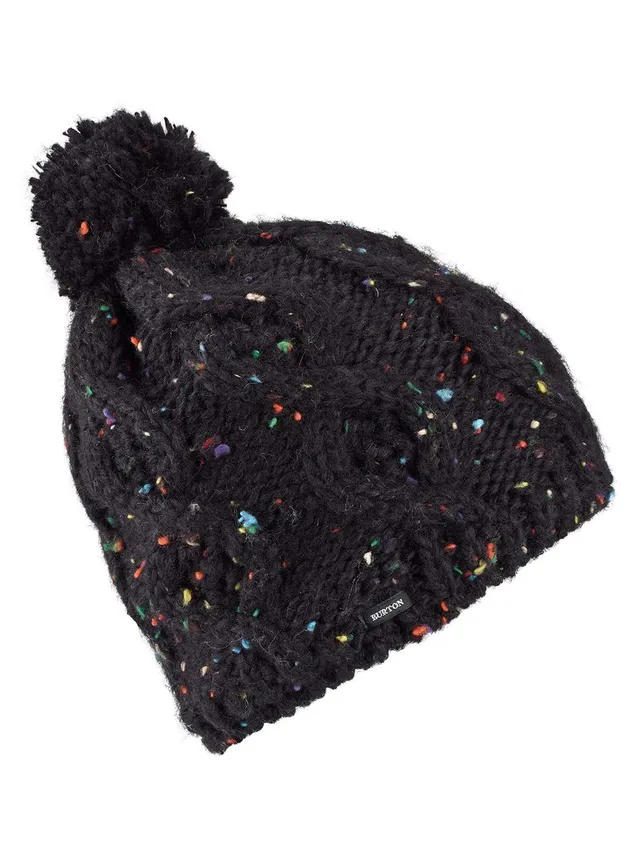 Burton Chloe bonnet femme noir chaud