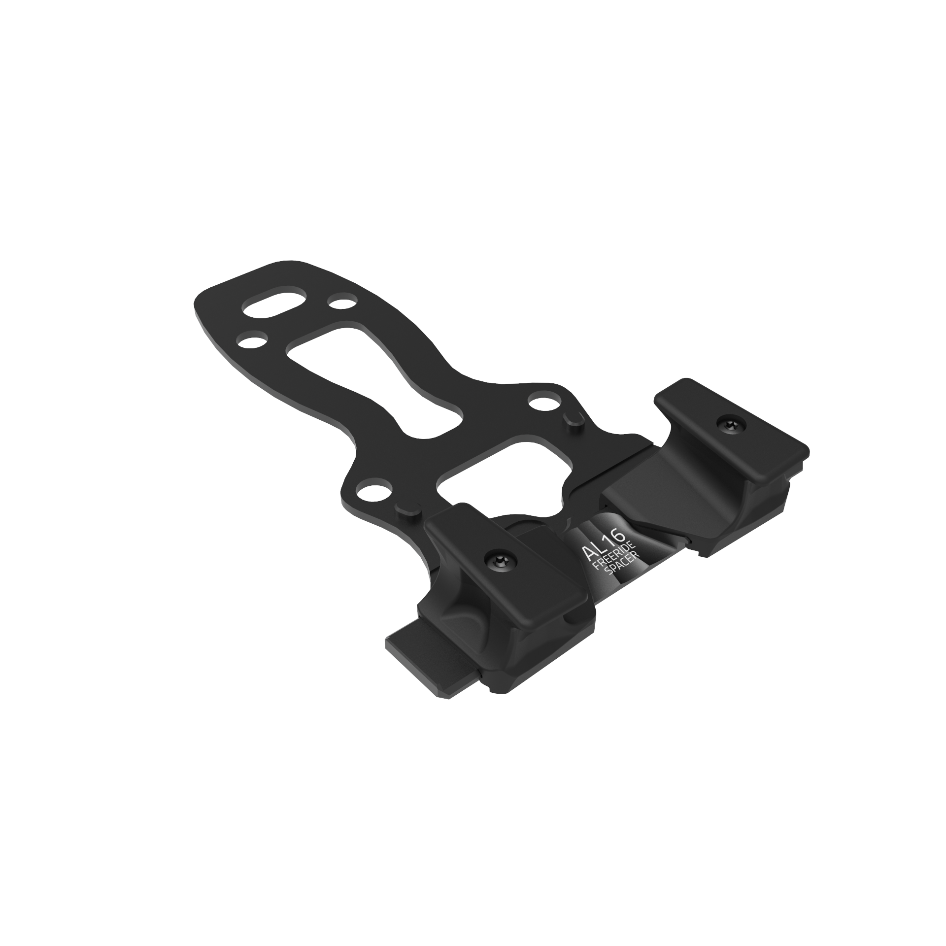 ATK Freeride Spacer AL16 cale ski freeride noir paire 45 g