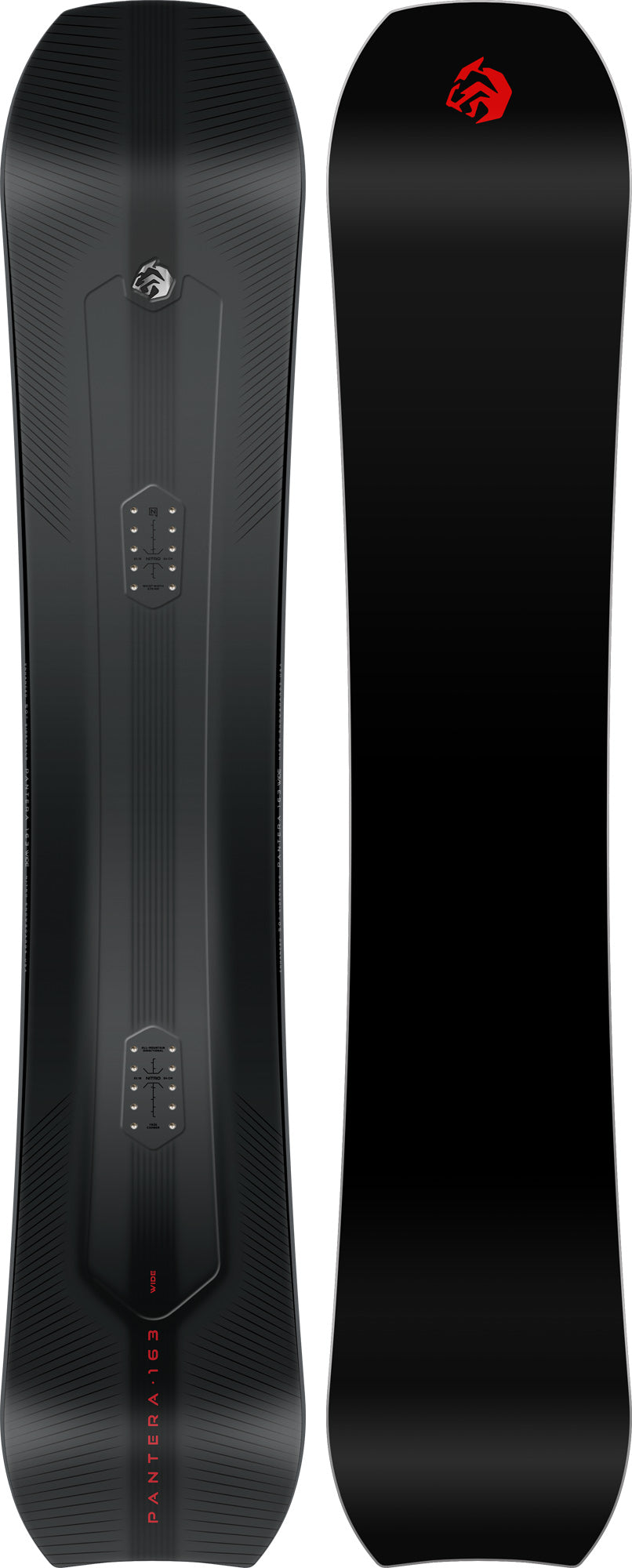 Nitro Pantera snowboard wide 163W carving homme