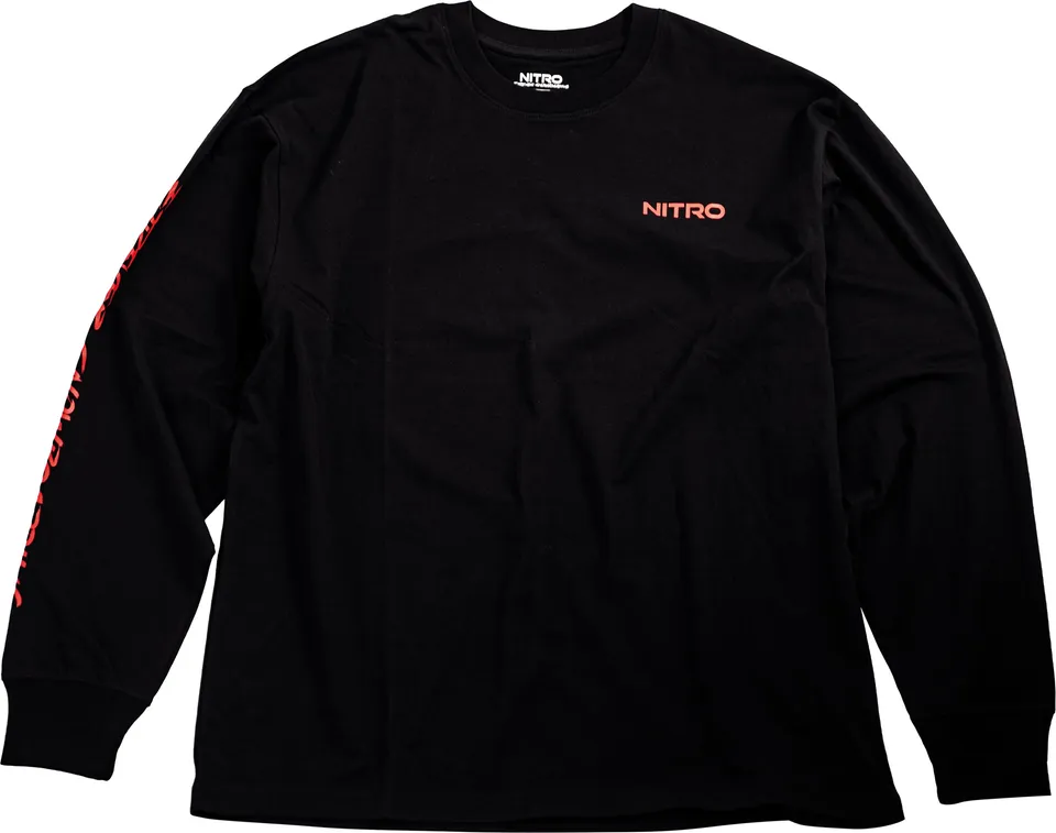 Nitro Forever LS T-shirt manches longues Noir M coton