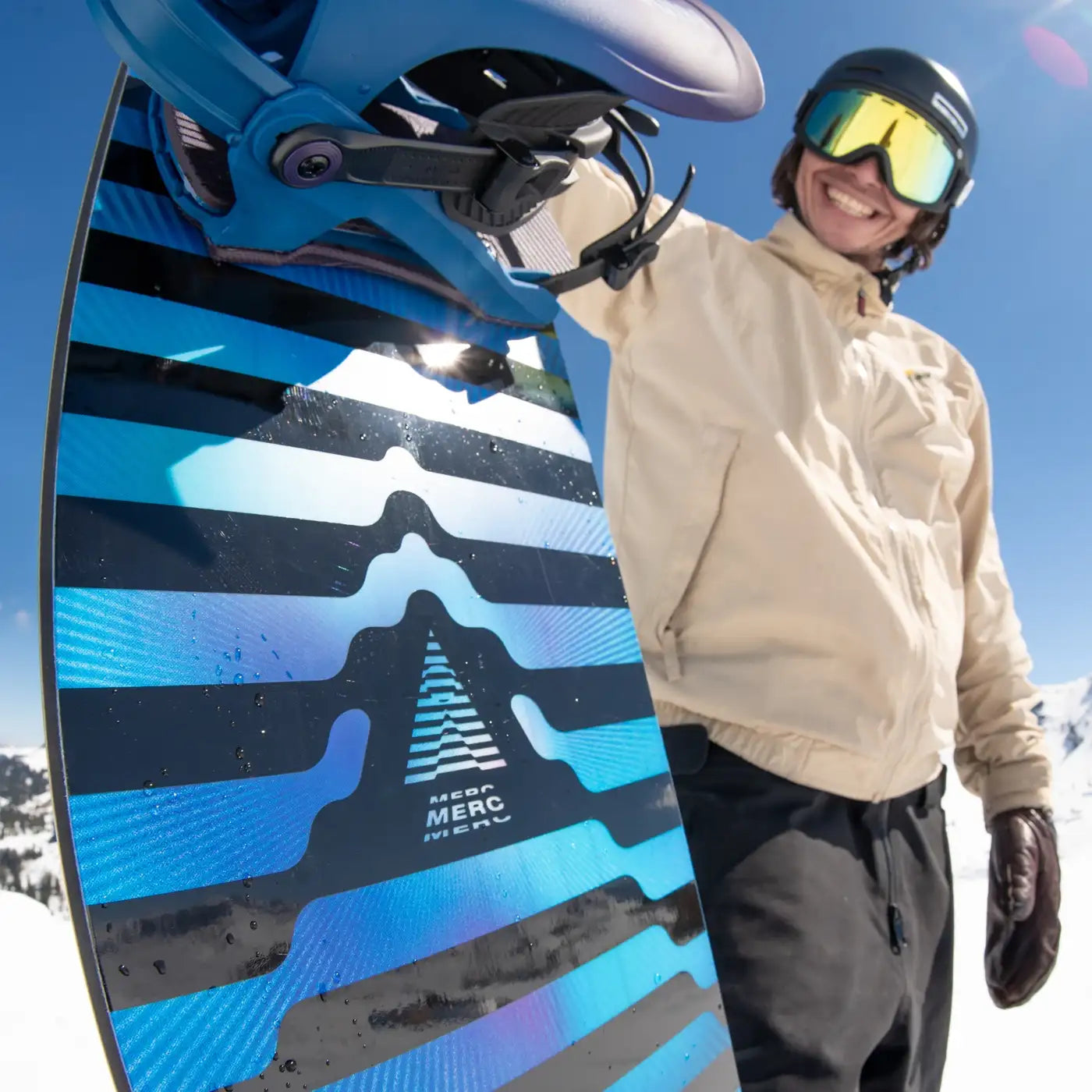 Nidecker Merc snowboard 156 cm polyvalent CamRock