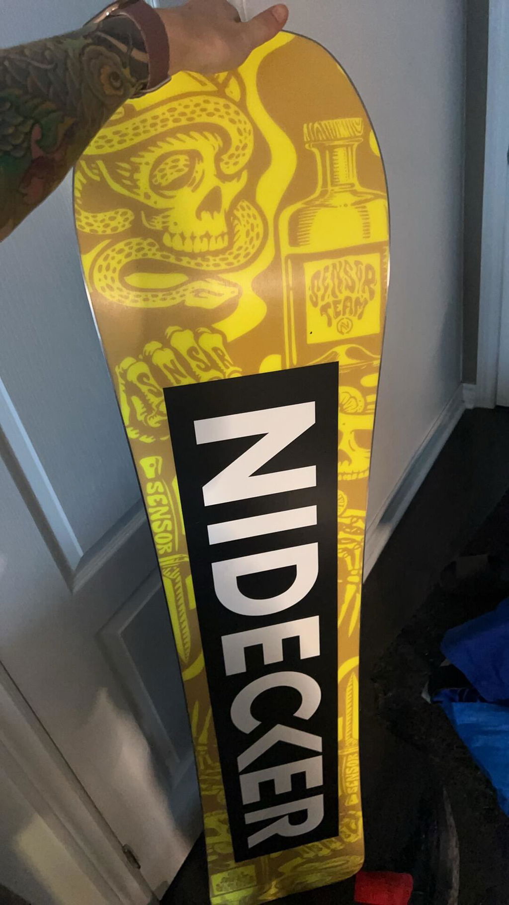 Nidecker Sensor Team 2025 planche snowboard 156 freestyle