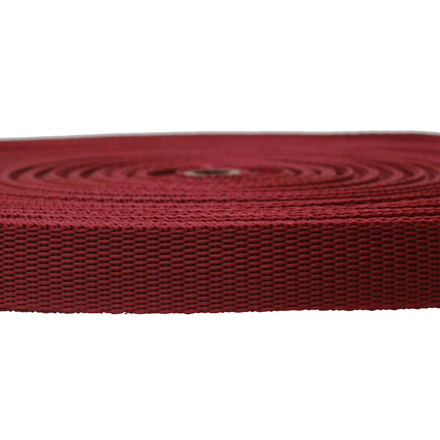 Aiguille Sangle polypropylène 19 mm bordeaux au mètre