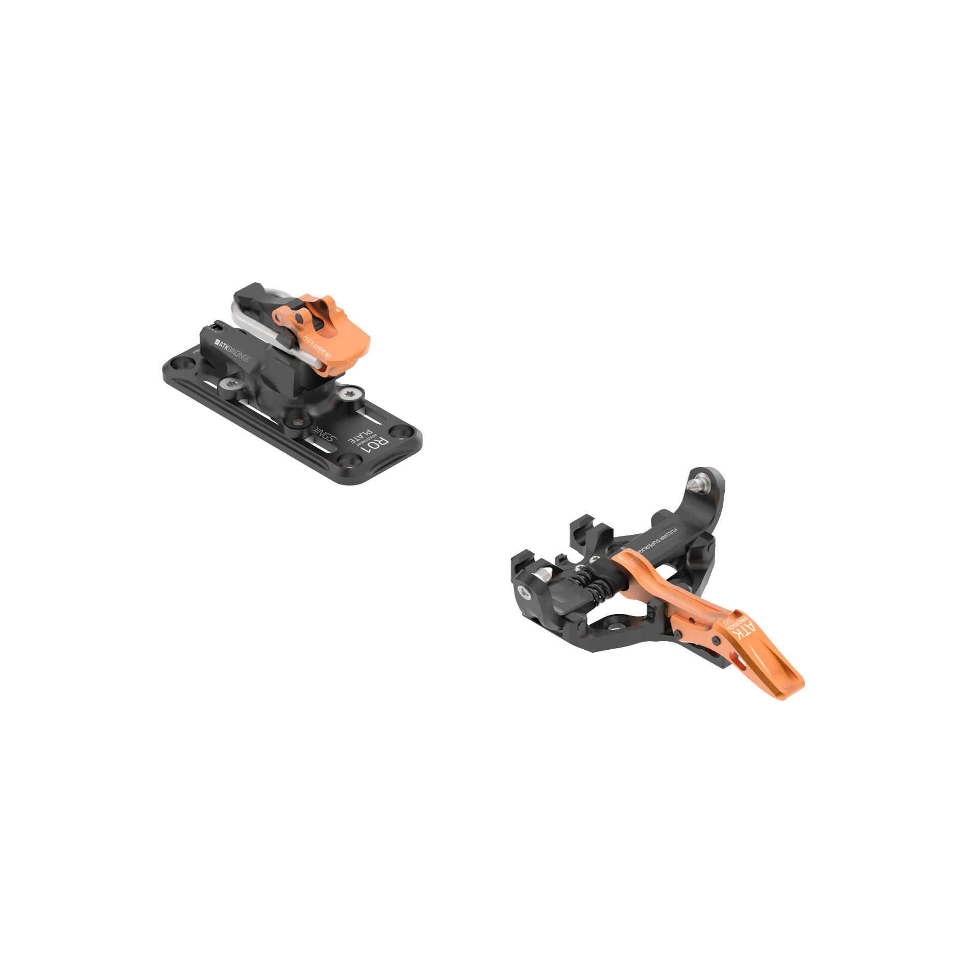ATK Kuluar 10 SL fixation ski randonnée orange UNI
