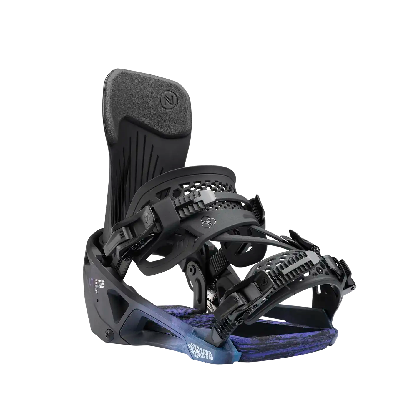 Nidecker LT Supermatic 2026 fixations snowboard Bio Black