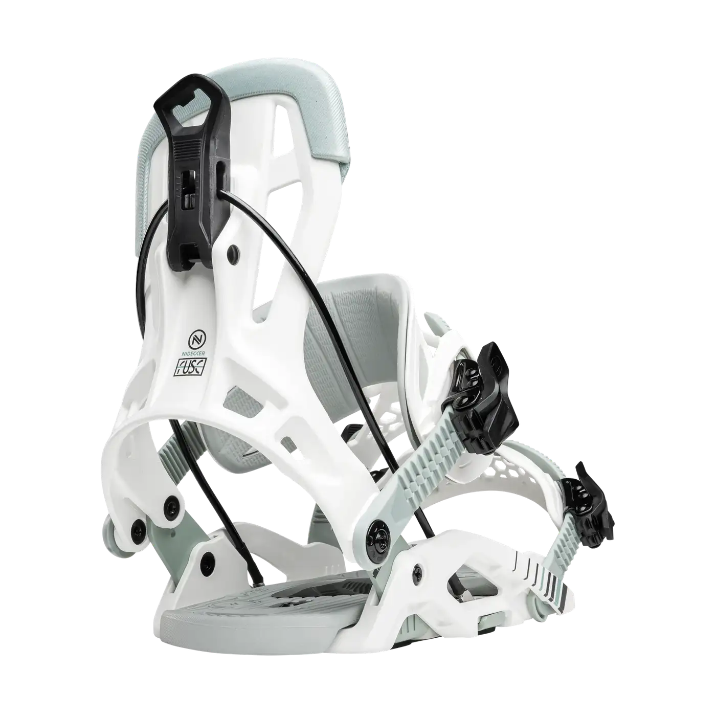 Nidecker Flow Fuse Hybrid fixations snowboard L noires