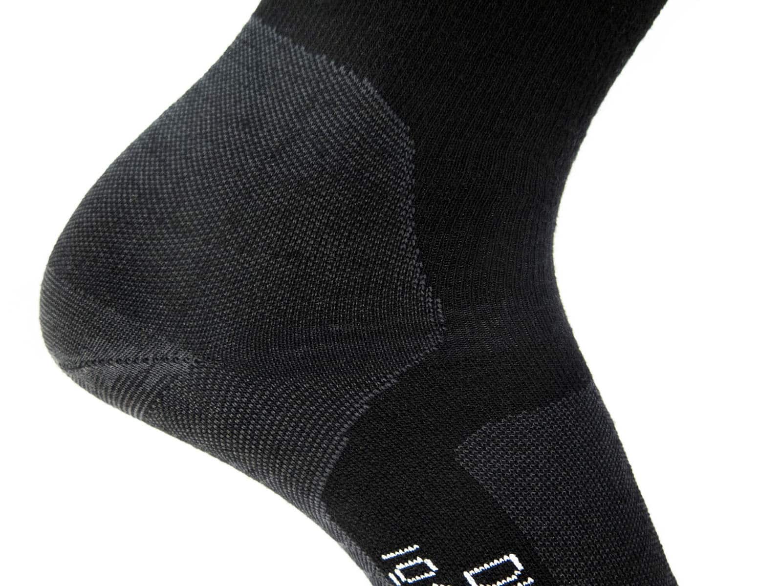 Dissent IQfit Ultimate Chaussettes Ski Snowboard Noir Rouge