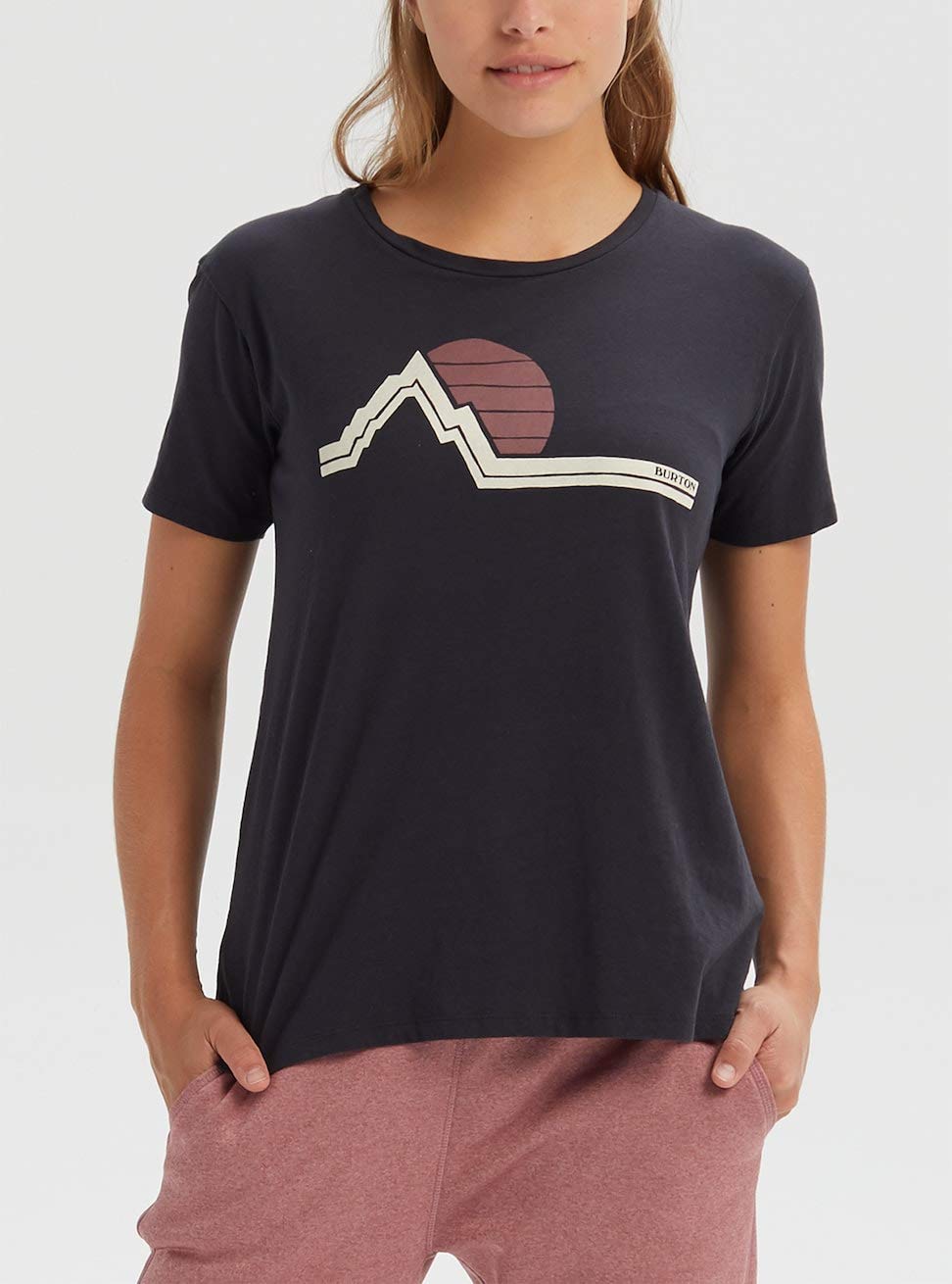 Burton Classic Retro T-Shirt femme coton coupe classique