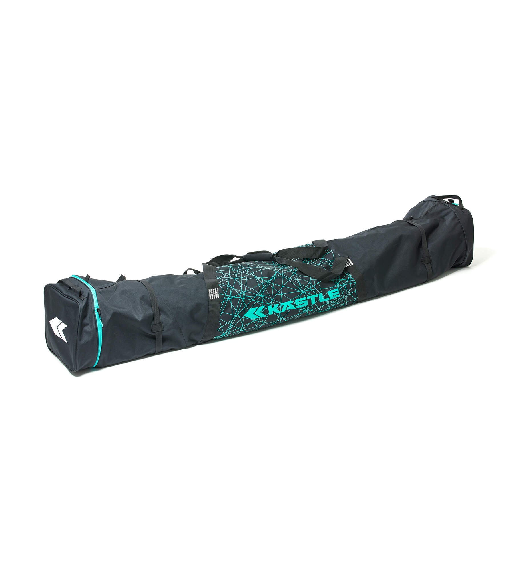 Kastle Triple Skibag housse ski 3 paires Black-Mint
