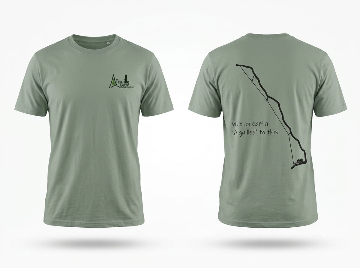 Aiguille Valley Lifestyle Aiguilled T-shirt coton vert sauge