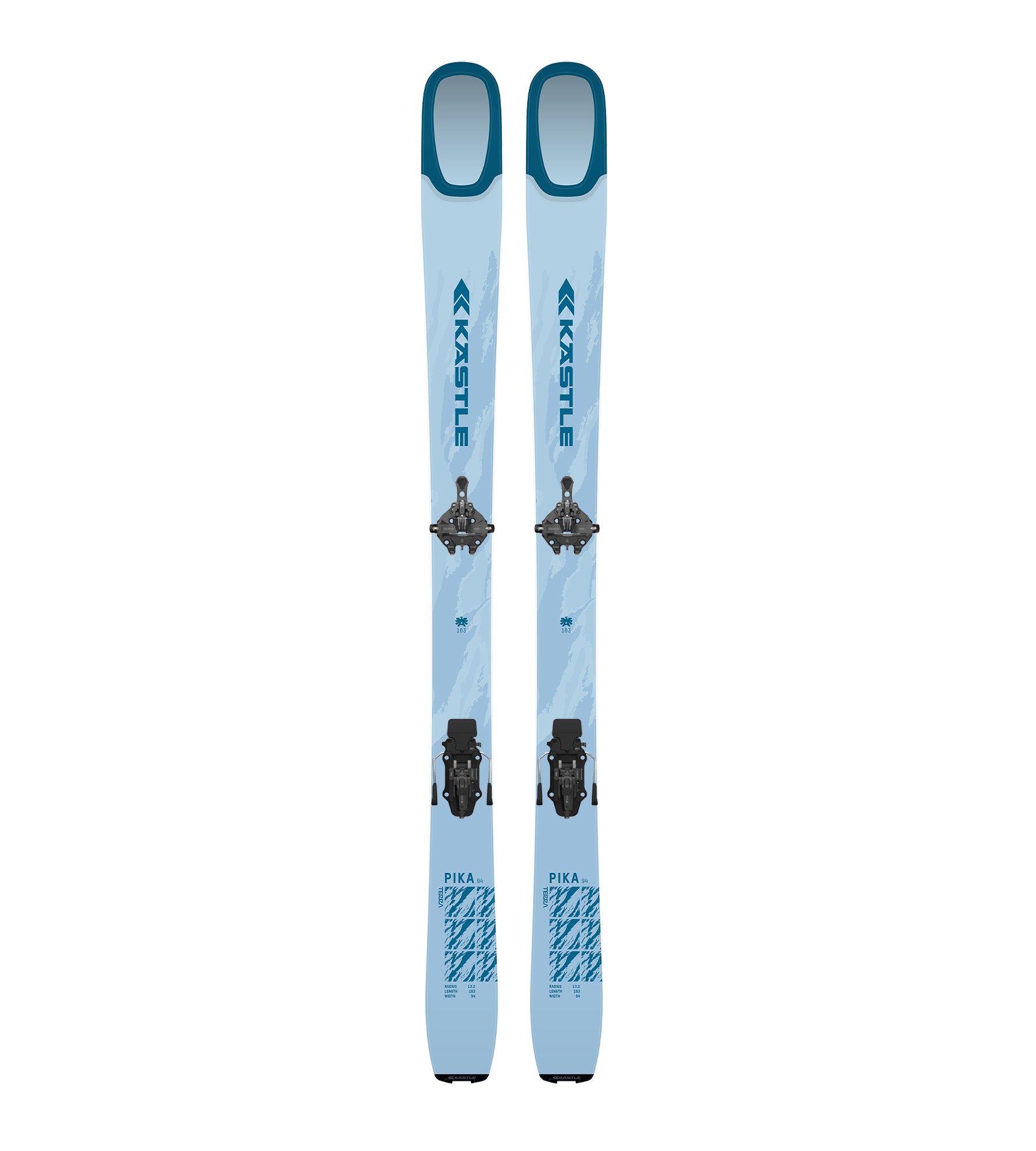 Kastle Pika 94 ski randonnée femme 163 cm carbone