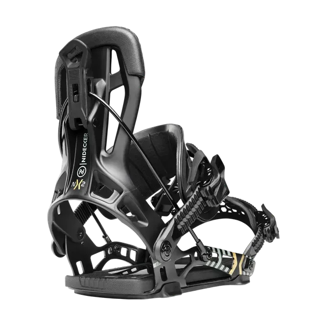 Nidecker Flow NX2 Hybrid fixations snowboard noir M