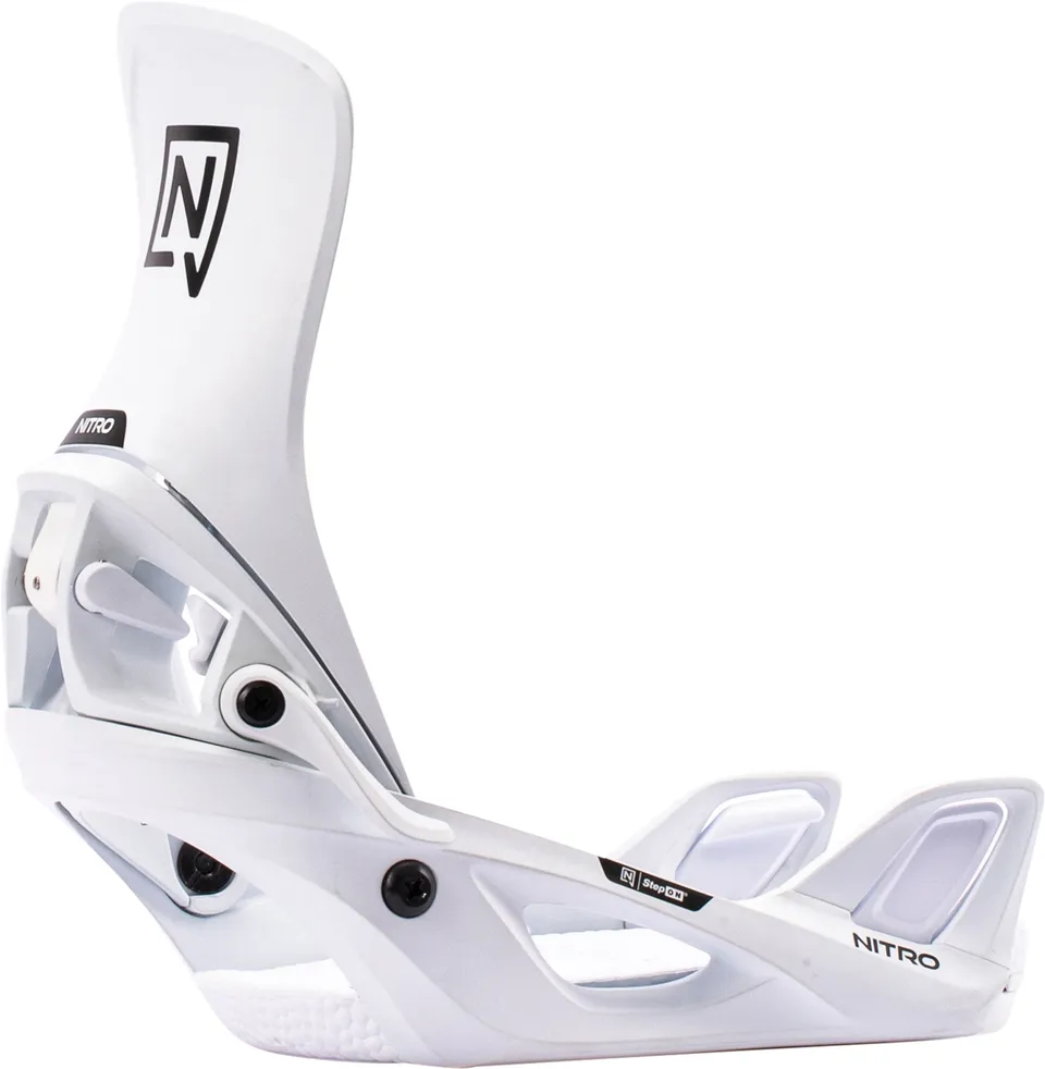 Nitro Step On fixations snowboard blanche M all-mountain