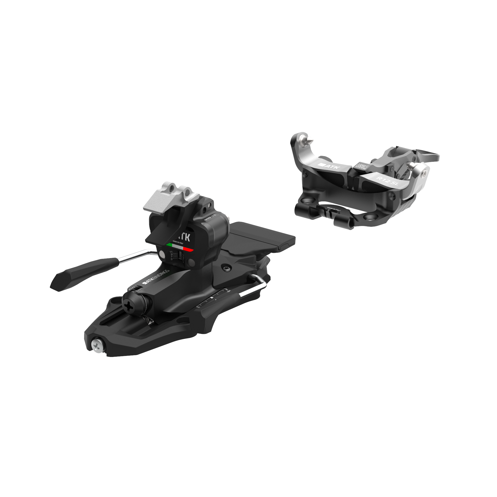 ATK Raider 12 SL fixation freeride noire stop ski 97