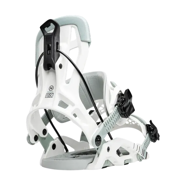 Nidecker Flow Fuse Hybrid fixations snowboard L noires