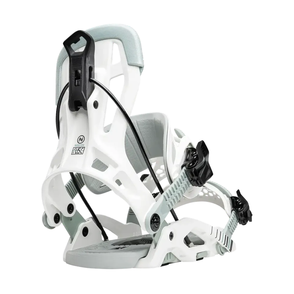 Nidecker Flow Fuse Hybrid fixations snowboard L noires