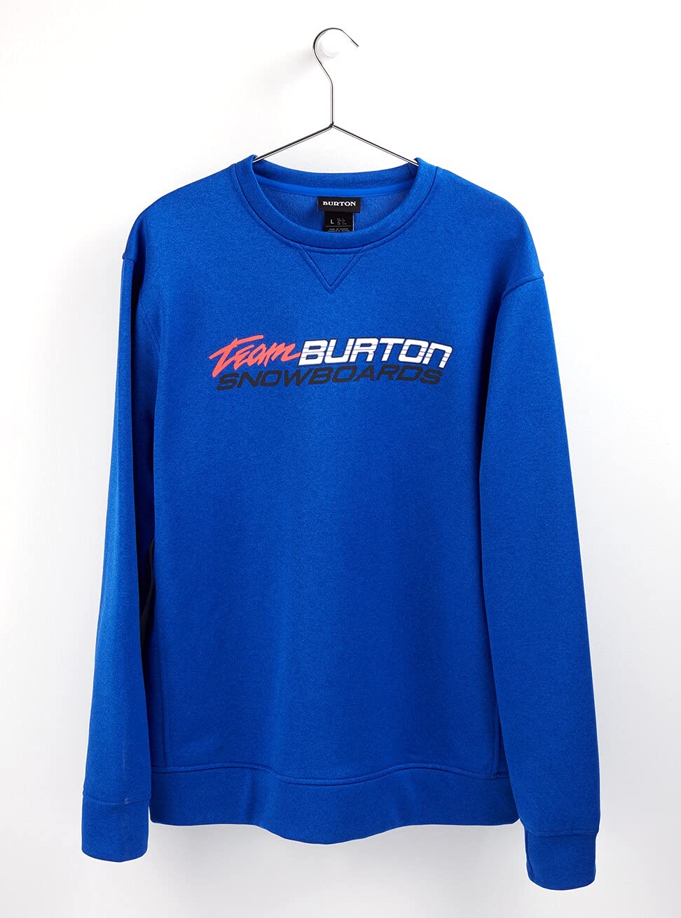 Burton Chêne Pull Col Rond Polaire Homme Noir