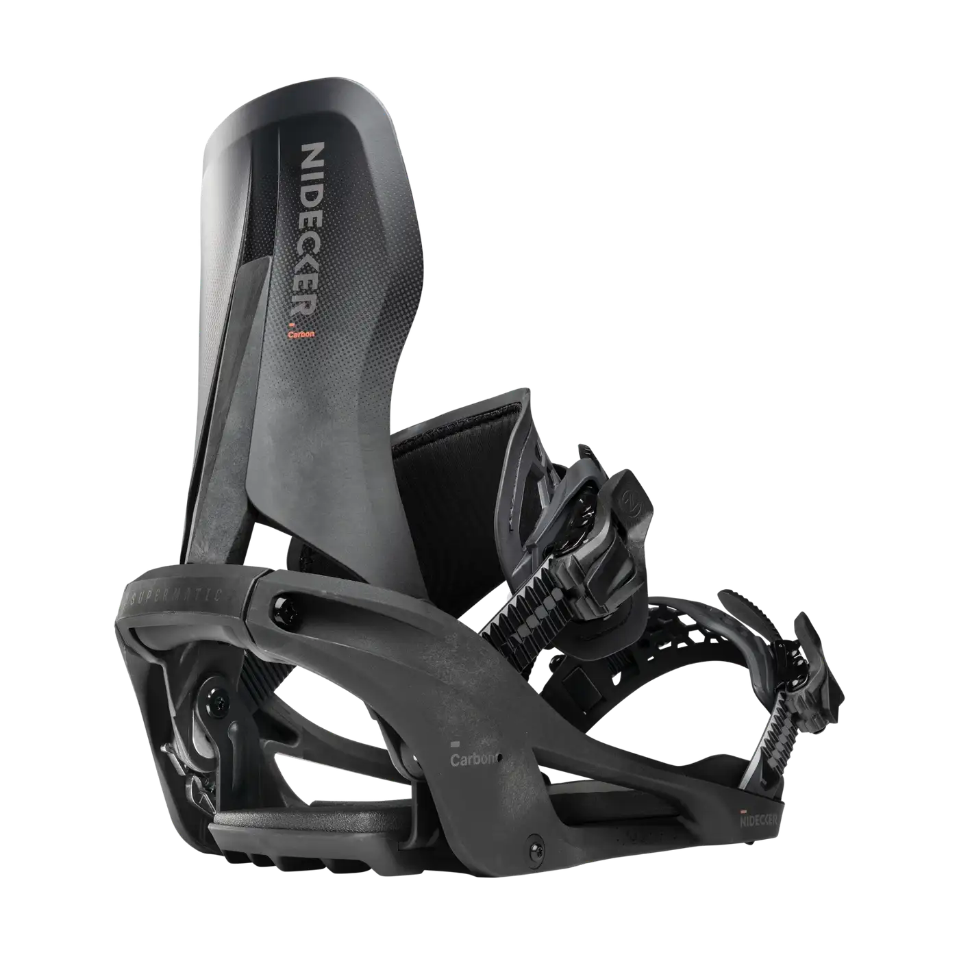 Nidecker Carbon Supermatic fixations snowboard noir