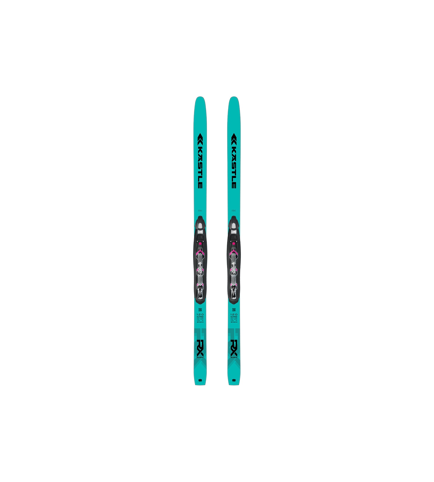 Kastle RX Alpha ski nordique 150 cm Crown écailles