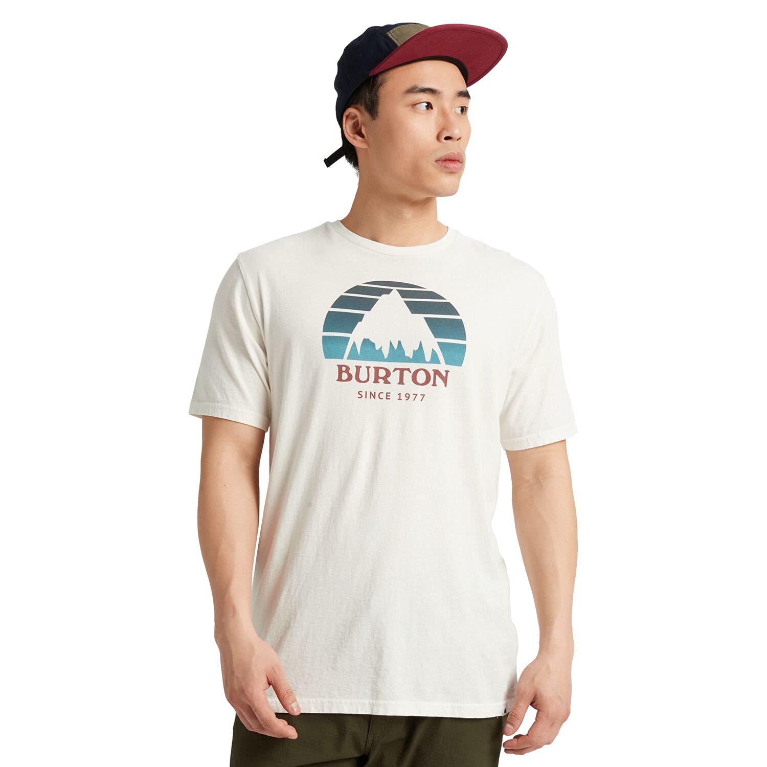 Burton Underhill T-Shirt Homme Coton Bio Col Rond