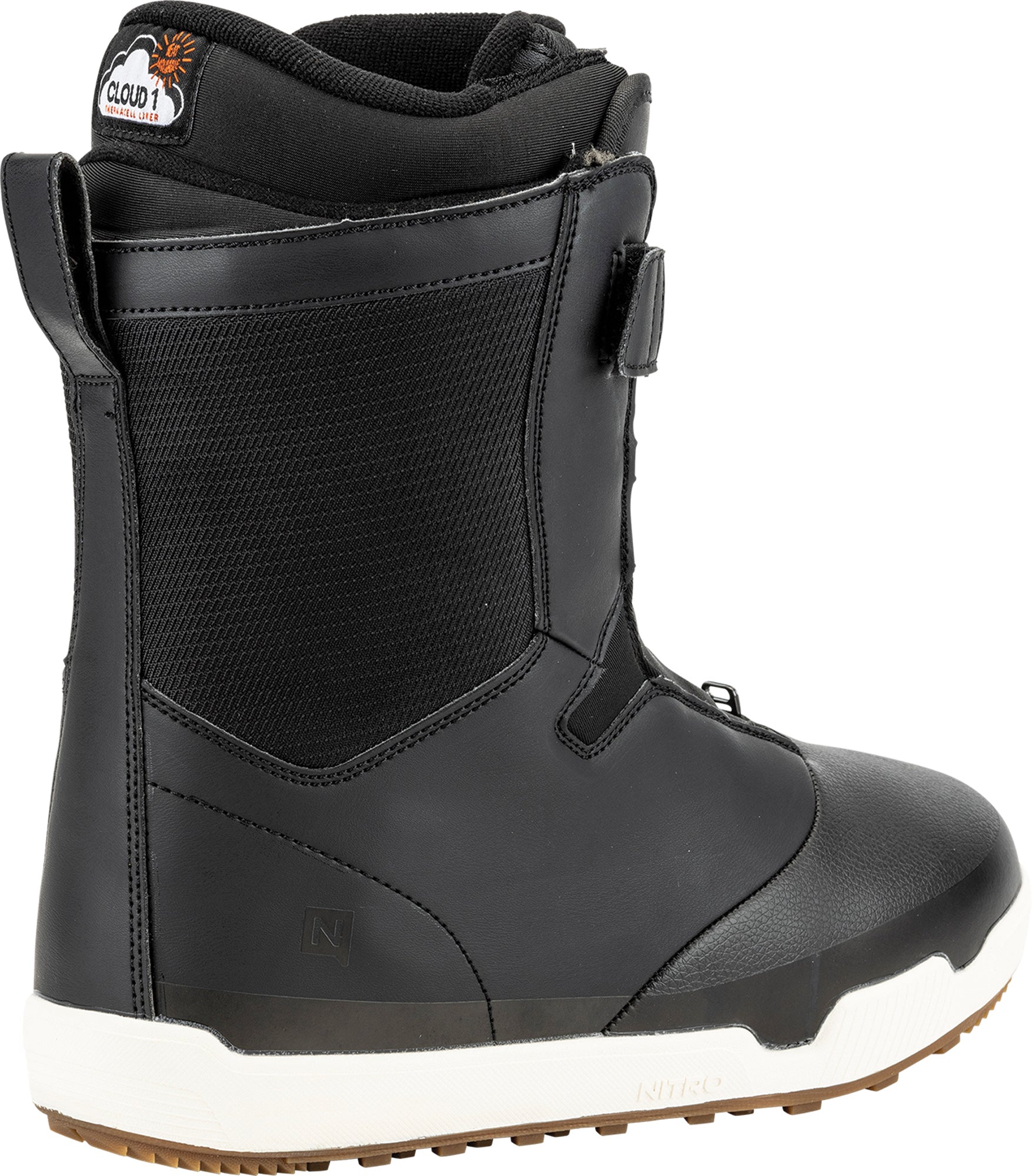 Nitro The Daily boots Black pow surf unisexe