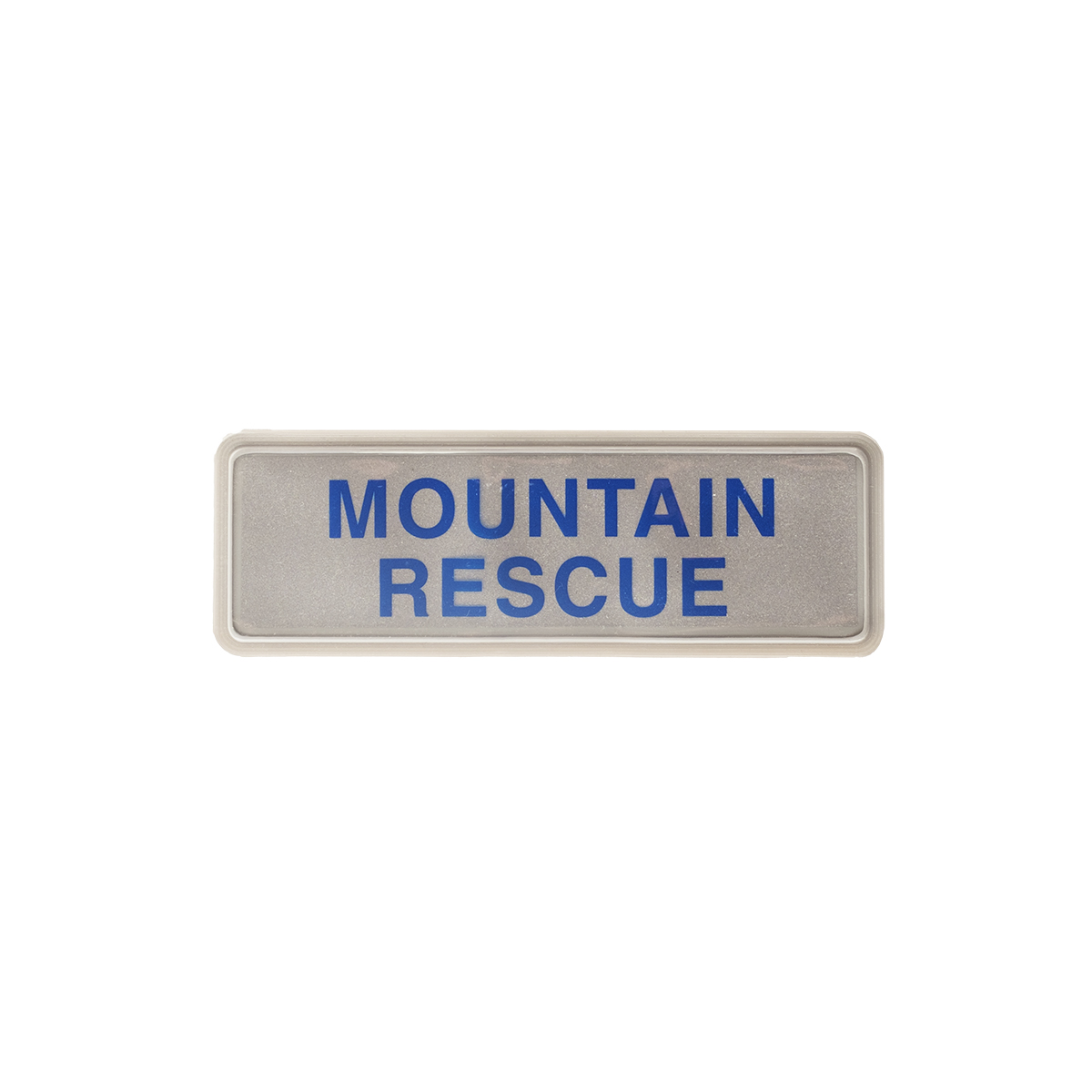 Snowsled Rescue Mountain Rescue Label patch réfléchissant S