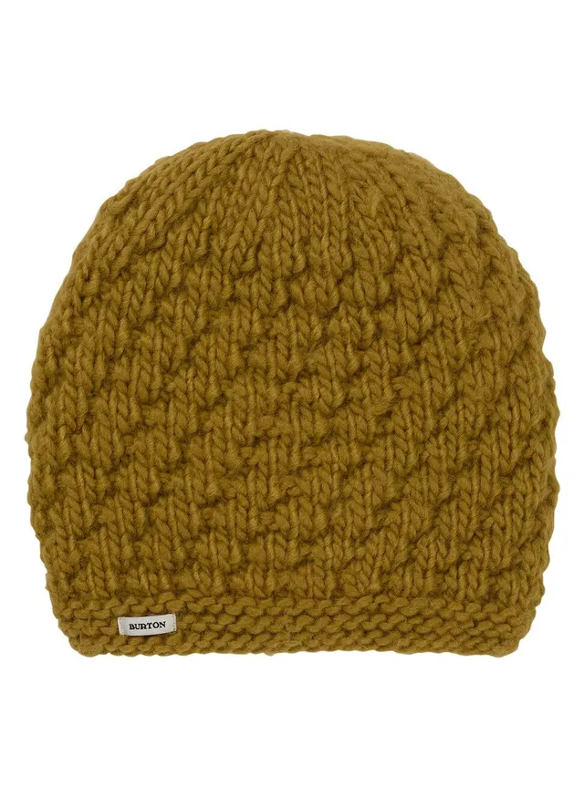 Burton Big Bertha Bonnet Femme Rose Brown Taille Unique