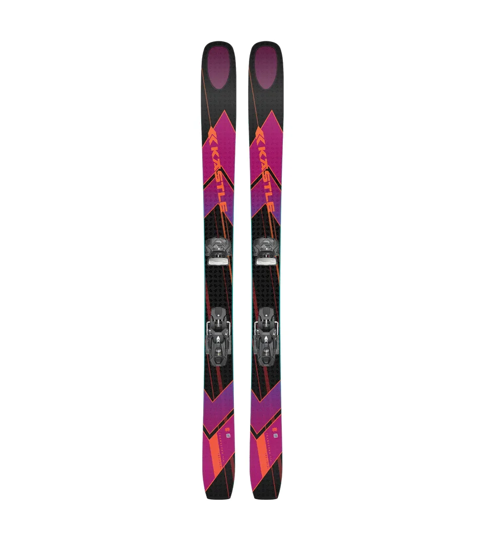 Kastle Transcend 114 ski freeride 185 + K14 Attack GW poudreuse