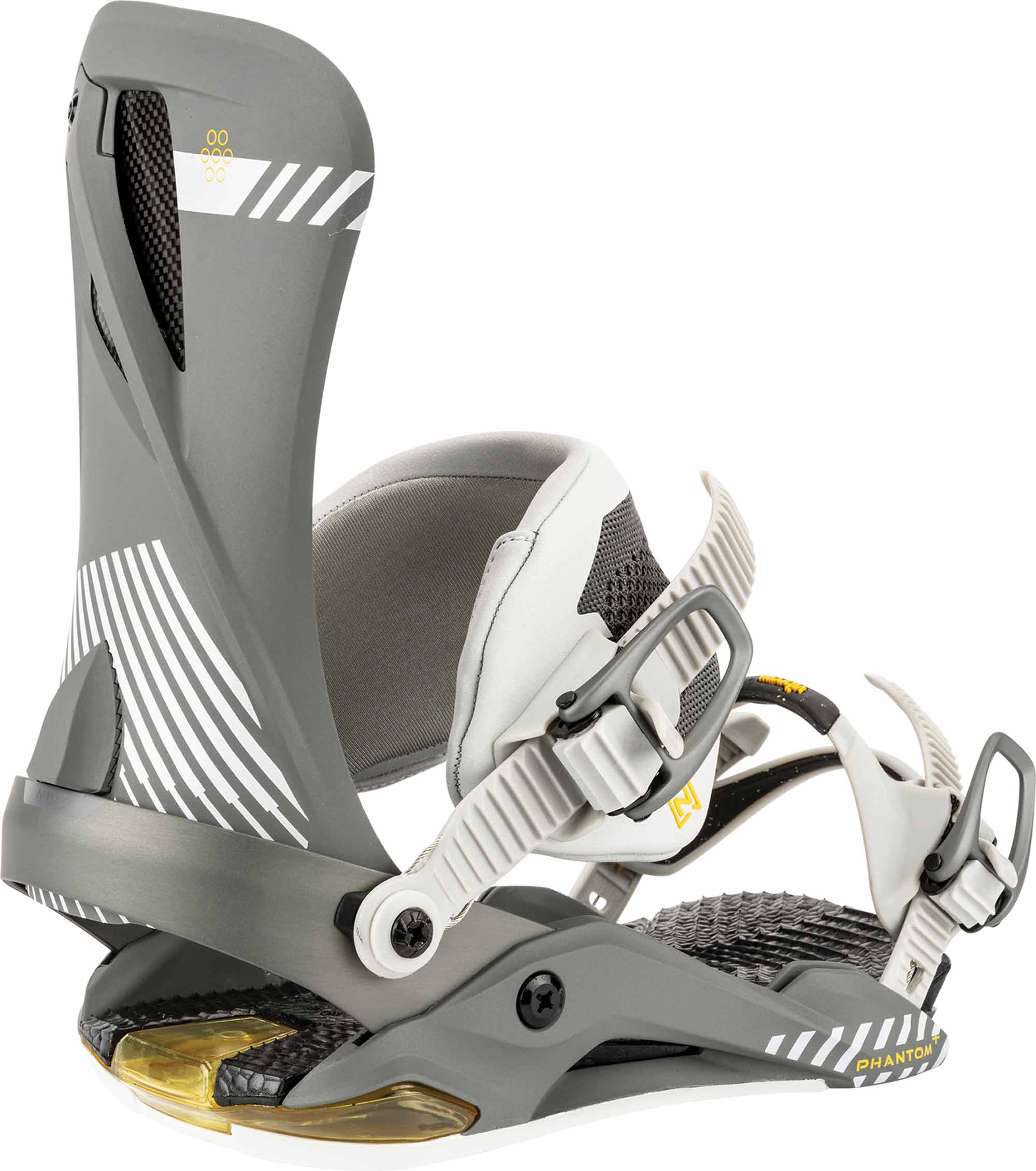 Nitro Phantom+ Taille M fixations snowboard Tech Grey