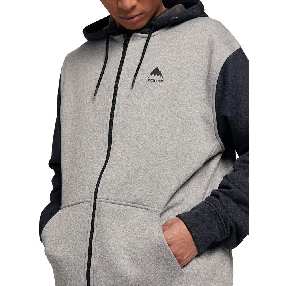 Burton Oak sweat à capuche gris homme M