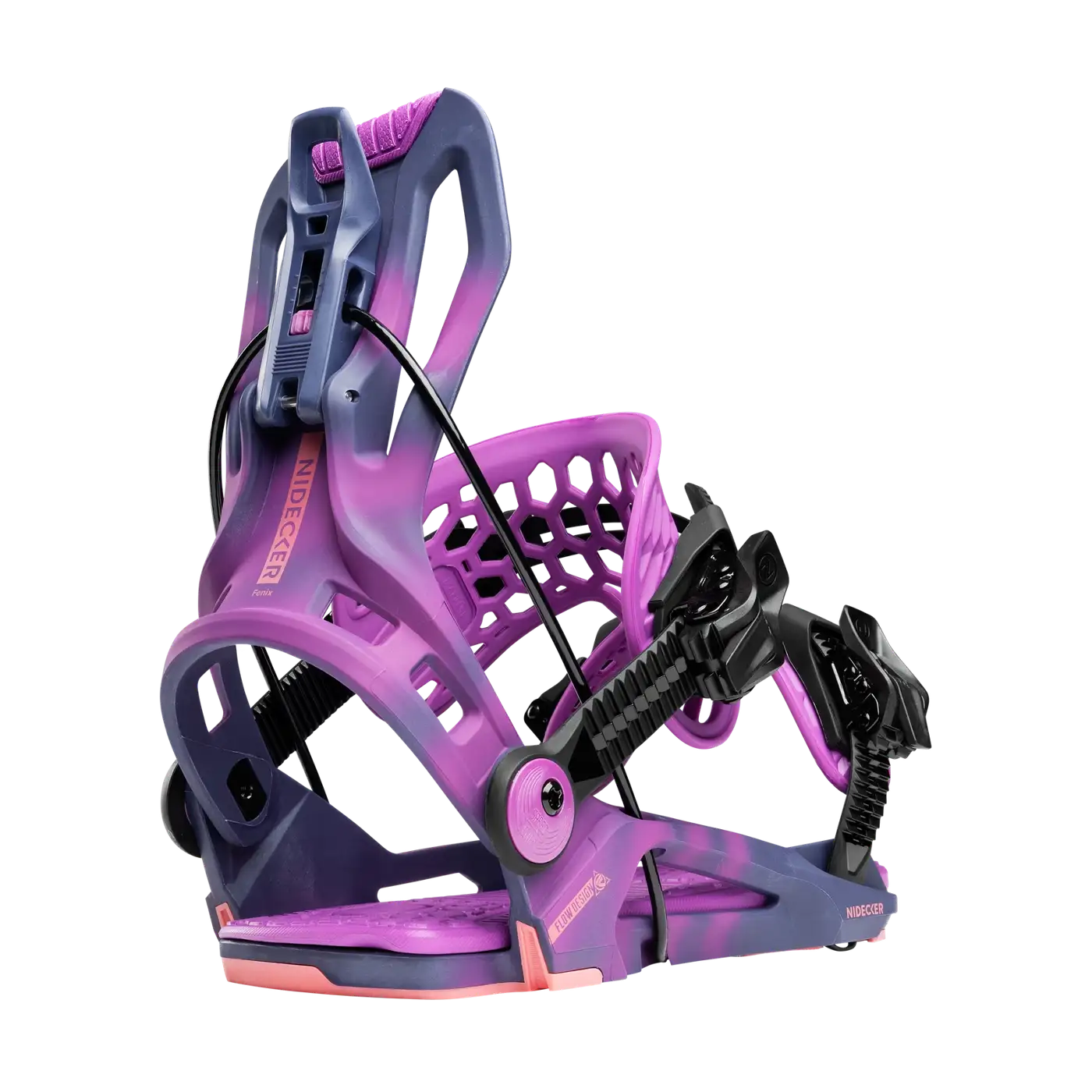 Nidecker Flow Fenix fixation snowboard entrée rapide souple