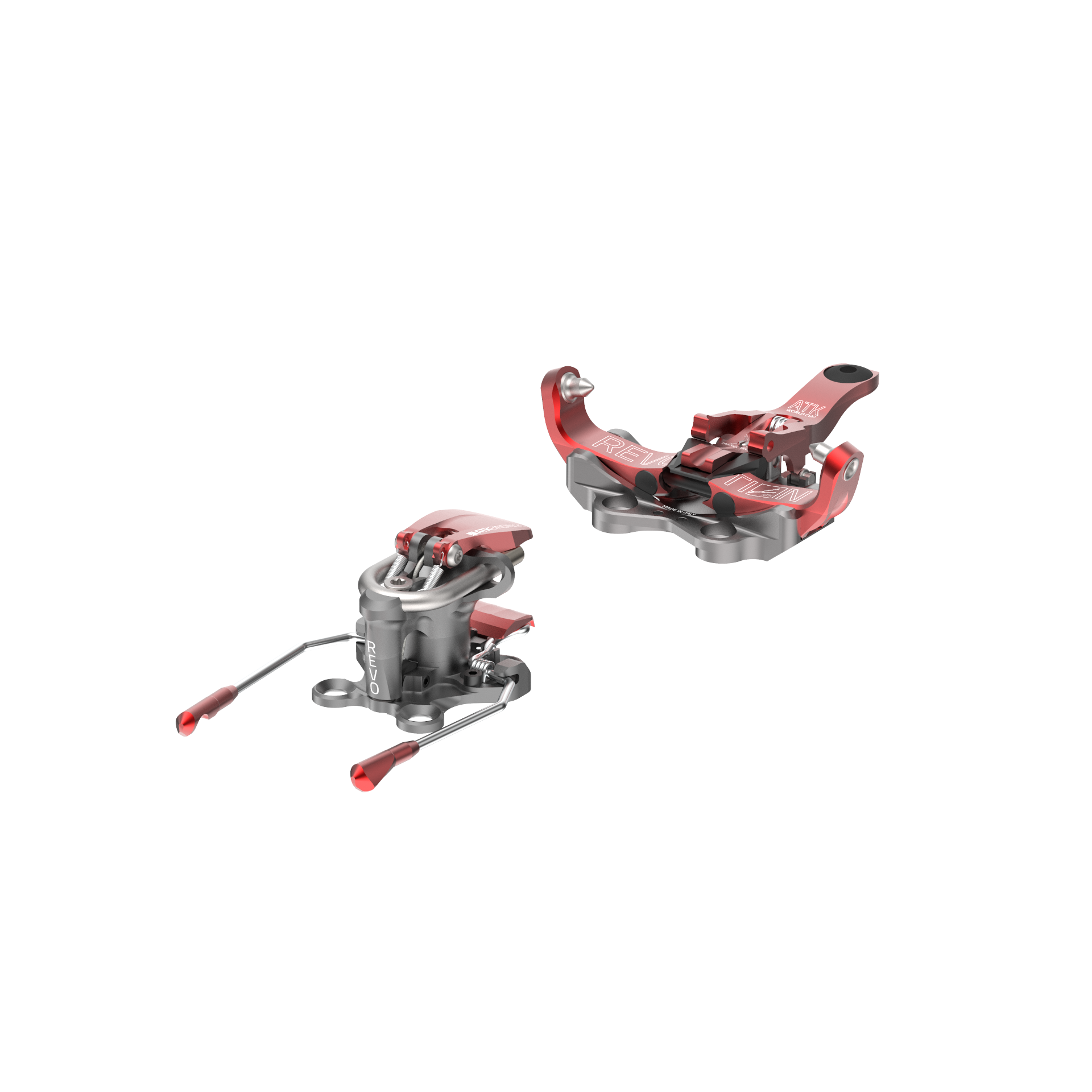 ATK Revolution Brake World Cup fixation skimo rouge 070