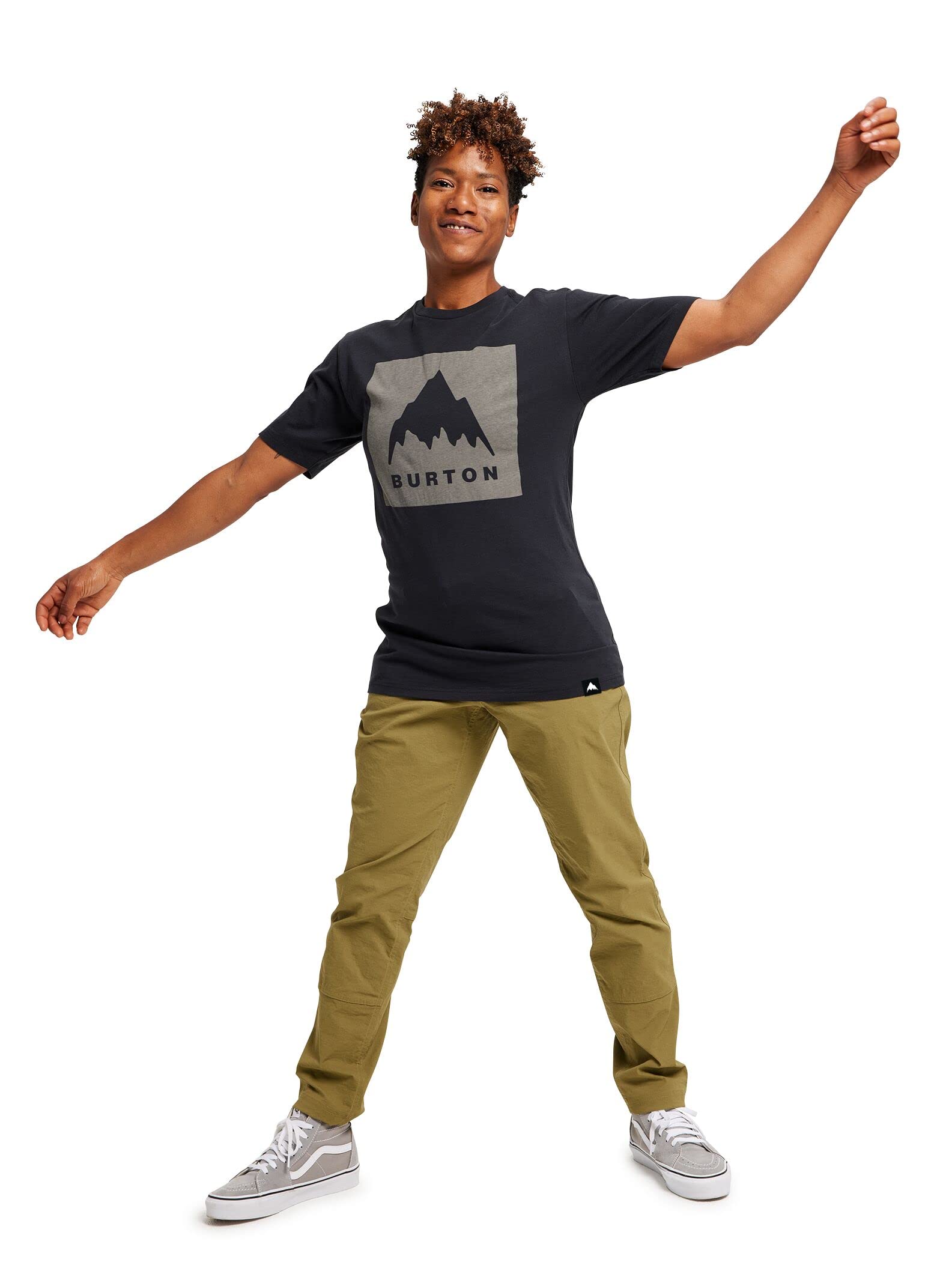 Burton Classic Mountain High t-shirt homme coton bio L